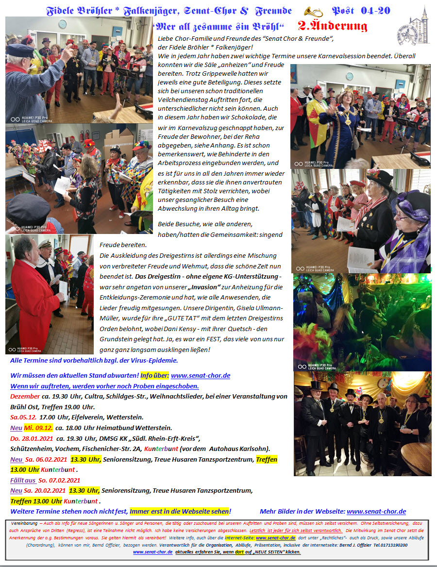 Rundschreiben 04 20 2. Änderung